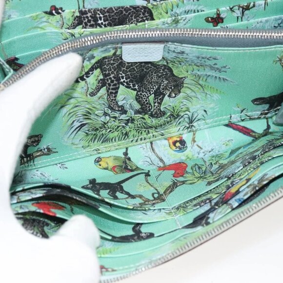 HERMES Steeple Azap Long Long Wallet Epsom Light Blue Auth 117188 - Picture 8 of 16